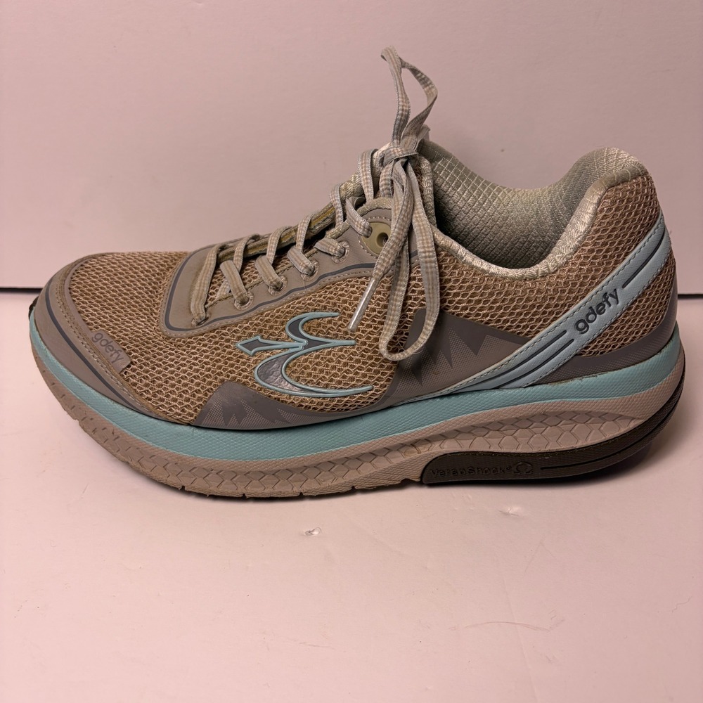 Gravity Defyer G-Defy Mighty Walk Shoes Women's 9.5 Gray Blue Comfort Fit - Picture 8 of 14